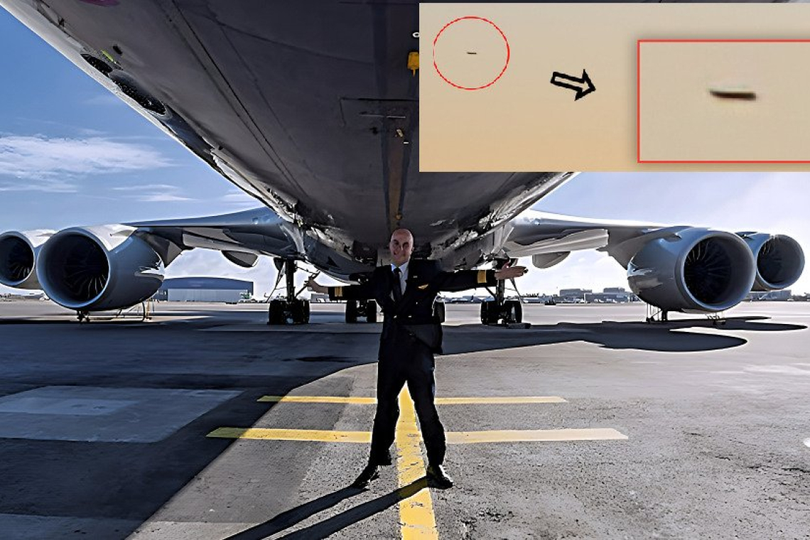 Boeing 747 Captain Christiaan van Heijst - Captures Cigar-Shaped UFO on Camera, UFO Flew at Speeds of up to 23,000mph