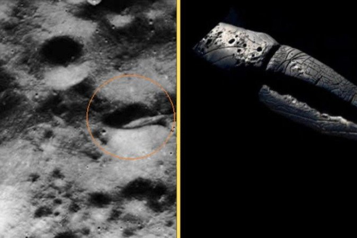 1.5 Million-Year-Old Alien Spaceship Found On Moon With Alien Bodies During Apollo 19 &amp; 20 Missions