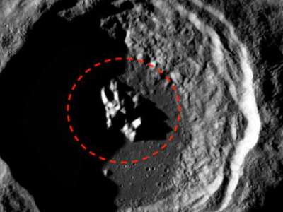 Was a Crater on the Moon Home to a “Alien Structure”?